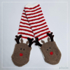 Wholesale super soft microfiber yarn Cosy Socks Home Socks fuzzy sock cozy sleep socks 3D ears deer cartoon sock 