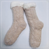 Wholesale long feather yarn Cotton fleece non - slip floor socks home sock cotton fleece socks stockings 