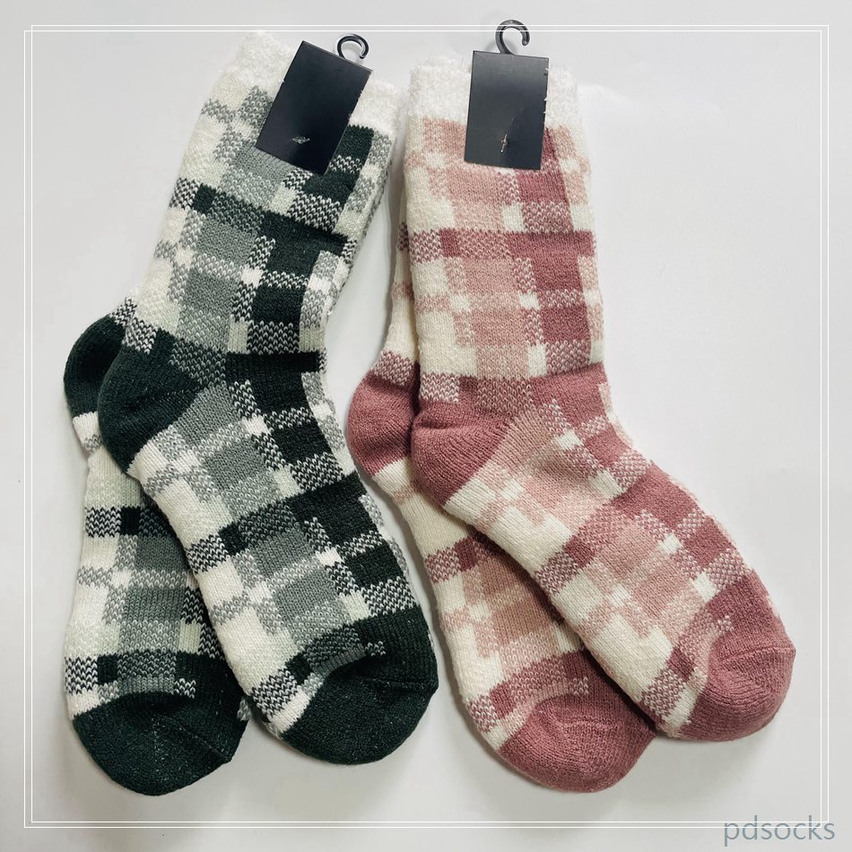 Customized hot sale double layer socks wholsale stocks 