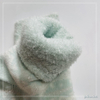 Wholesale double layer cosy sock feather yarn inside knitted home sock 