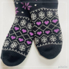 Wholesale double layer knitted home socks accept customized 