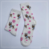 Wholesale long feather yarn Cosy Socks Home Socks fuzzy sock deer