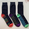 Cutomized Mens Cotton Socks Breathable Fashion High Quality Socks Daily Wear 