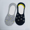 Wholesael adult cotton summer invisible socks girls fashion flower invisible cotton socks