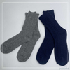 Customized women's knee socks crafted from a blend of wool and cashmere