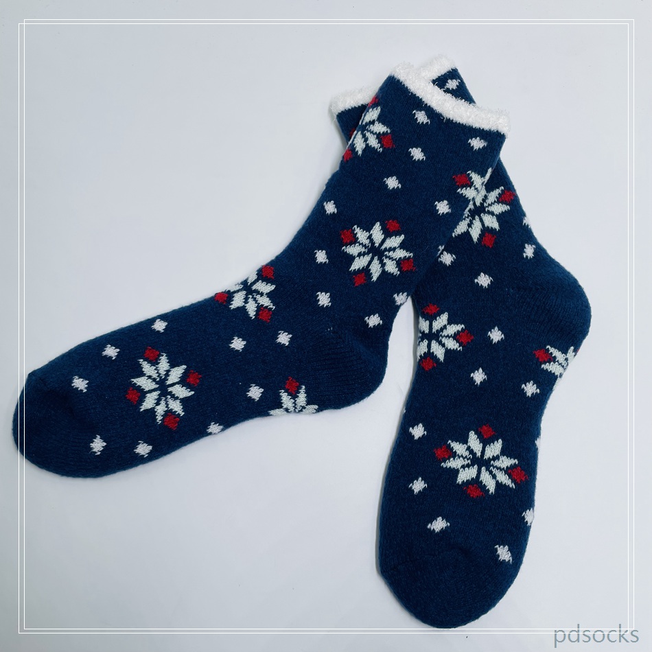 Wholesale super soft cosy socks double layer thick home sock women sock girl sock home socks floor sock 