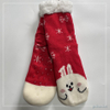 Wholesale thick knitted home socks snowman Cosy Double Layer Floor Socks Hot sale 