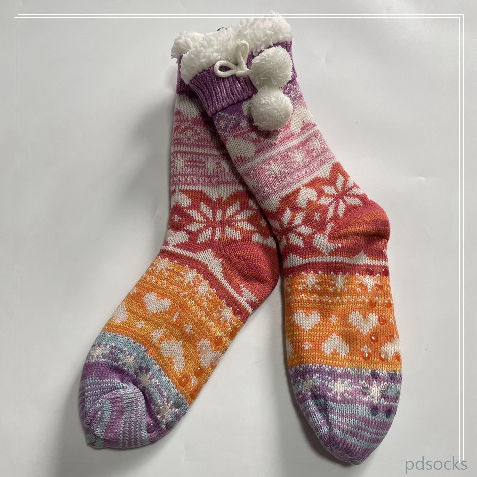 Wholesale Sherpa Socks thick cosy home socks Cosy Double Layer Floor Socks Home Socks Hot sale
