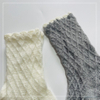 Customized hot sale cable sigle knitted socks fashion sock women sock soft and warm 