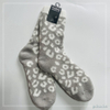 Wholesale double layer cosy sock feather yarn inside knitted home sock women socks 