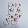 Wholesale long feather yarn Cosy Socks Home Socks fuzzy sock deer