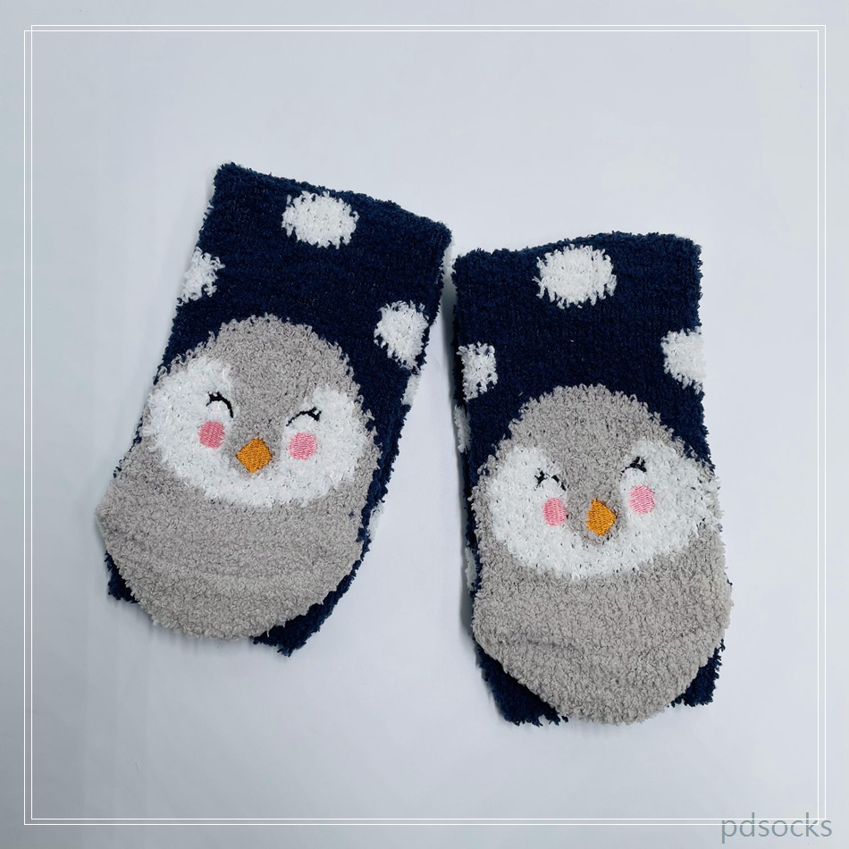 Wholesale super soft microfiber yarn Cosy Socks Home Socks fuzzy sock cozy sleep socks 