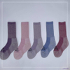Hot Sale High Quality Reverse Knitted Sock Kids Purple Wool Socks Factory Purple 