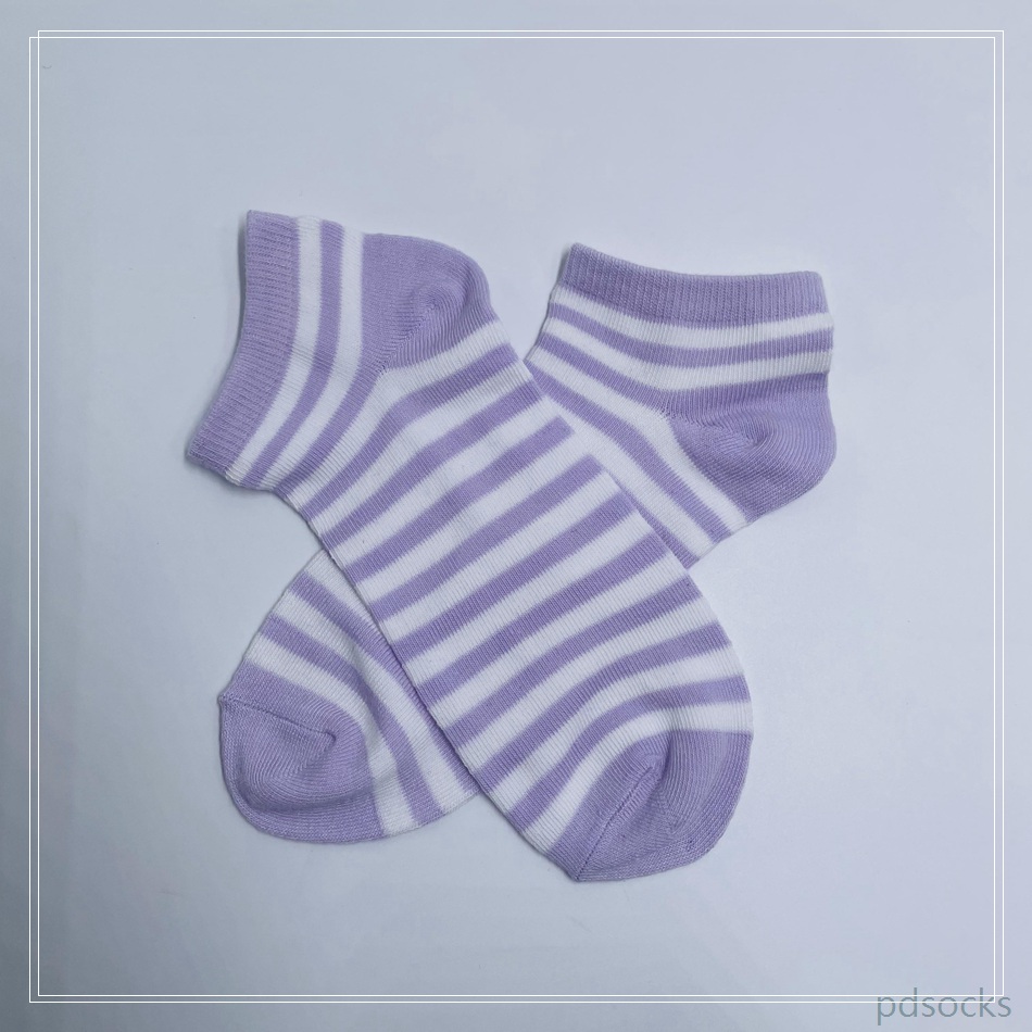 Wholesael Girls stripe Ankle Socks Ankle Sock Sport Cotton Socks 3PK 