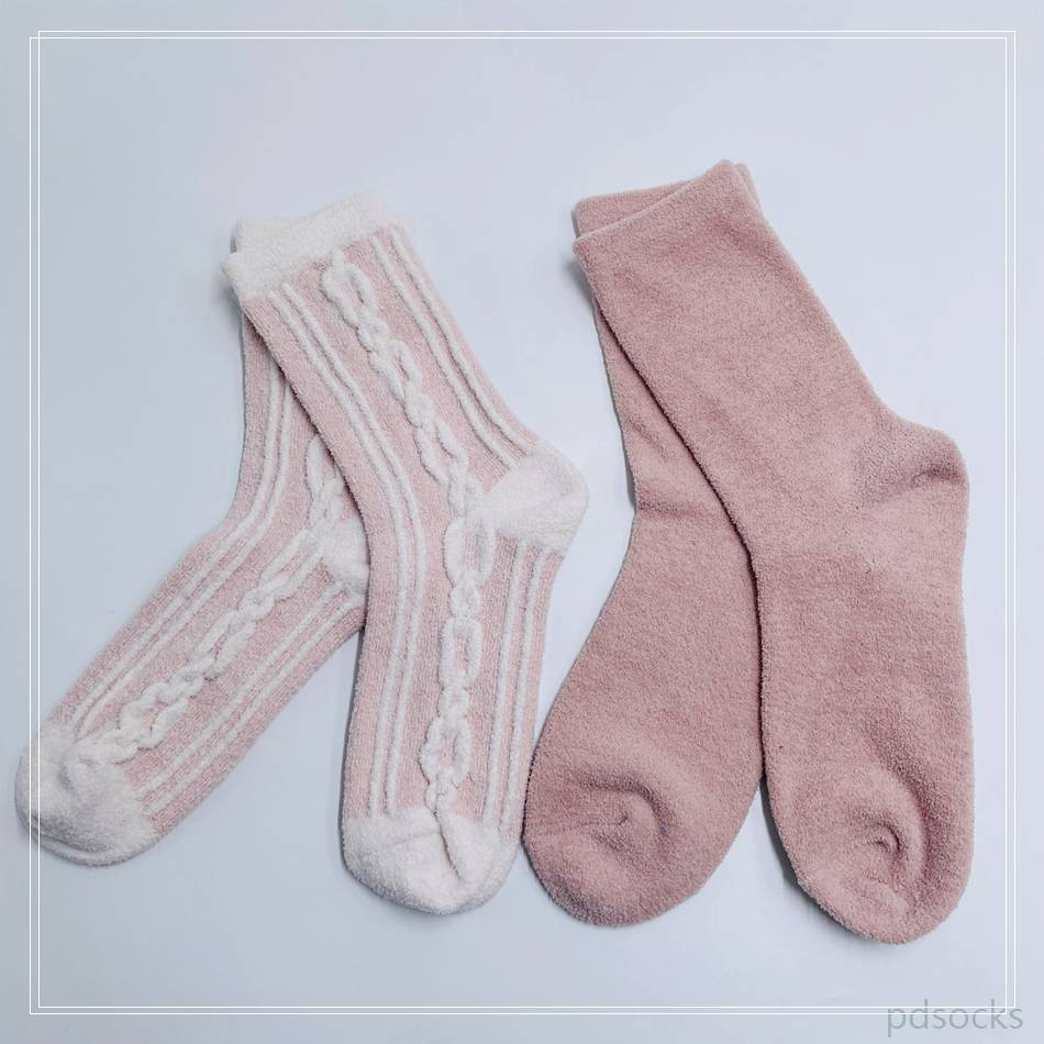 Wholesale Microfiber knitted super soft polyester Cosy Sock Home Sock Super Soft Cosy Sock 