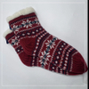Wholesale double layer cotton fleece Sherpa socks adult indoor sock knitted thermal sock 