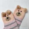 Wholesale half-pile cartoon-shaped women's socks and cute home socks