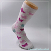 Wholesale hot sale long fleece cosy sock knitted cosy socks fashion warm women sock 