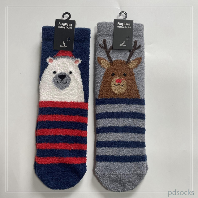 Wholesale kids non-slip cosy socks home sock cosy sock 