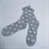 Wholesale long feather yarn Cosy Socks Home Socks fuzzy sock heart 