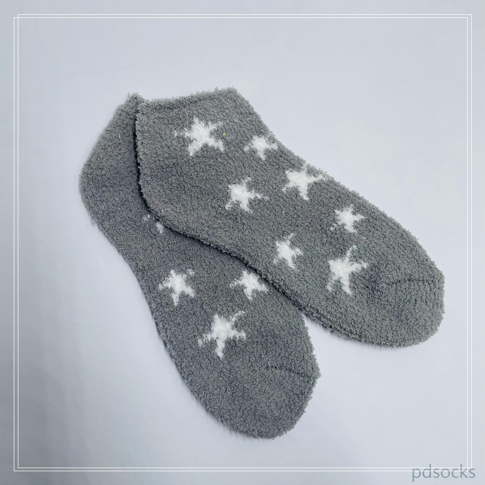 Wholesale mircrofiber ankle cosy socks women sock girl sock home socks warm home socks 2PK 