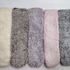 Wholesale colored cotton lining series sherpa thick cotton lining slipper socks