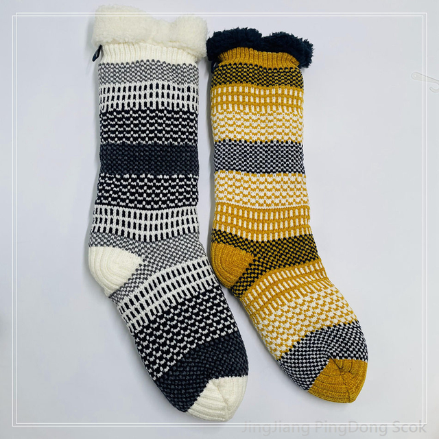 Wholesale chenille Cotton fleece non - slip floor socks home sock cotton fleece socks stockings 