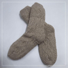 Wholesale super soft cotton lining sherpa socks non-slip home sock double layer sock 