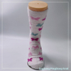 Wholesale hot sale long fleece cosy sock knitted cosy socks fashion warm women sock 