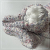 Wholesale long feather yarn and popcorn cosy Knitted Slipper Home Socks Cosy Double Layer Thick Warm Sock cosy sock 