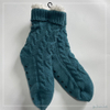 Wholesale chenille Knitted Slipper Home Socks Cosy Double Layer Thick Warm Sock cosy sock 