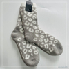 Wholesale double layer cosy sock feather yarn inside knitted home sock women socks 