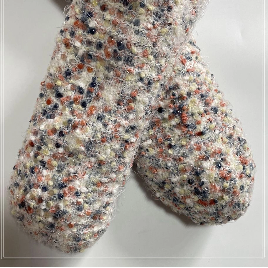 Wholesale kinckebocker yarn Sherpa Socks Double Layer Home Socks Non-slip Winter Floor Socks 