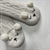 Wholesale 3D Ear Sherpa Socks Double Layer Home Socks Non-slip Winter Floor Socks 