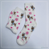 Wholesale long feather yarn Cosy Socks Home Socks fuzzy sock deer