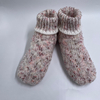 Wholesale home shoes boots Slipper Sock Thermal Non-slip Floor Socks Knitted Shoes