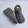 Wholesale home shoes Customized Slipper Sock Thermal Non-slip Floor Socks Knitted Shoes Hot Sale 