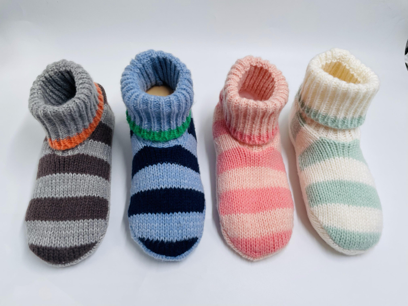 Customized Slipper Sock Thermal Non-slip Floor Socks Knitted Shoes Hot Sale New Style 