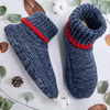 Wholesale home shoes boots shoes Slipper Sock Thermal Non-slip Floor Socks Knitted Shoes