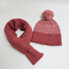 Wholesale 10% cashmere blend accessory set including gloves scarf and hat