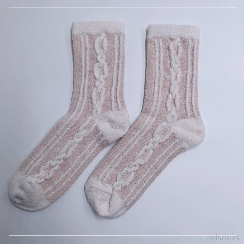 Wholesale Microfiber knitted super soft polyester Cosy Sock Home Sock Super Soft Cosy Sock 