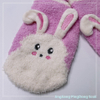 Wholesale hot sale mircrofiber cosy sock rabbit design home sock cute women kids socks 