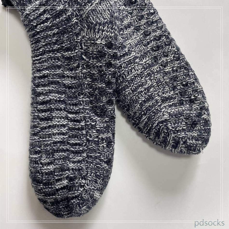 HOT sale short Knitted Slipper Home Socks Cosy Double Layer Thick Warm Sock cosy sock 