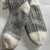 Wholesale hot sale fleece lining knitted home socks women sock 