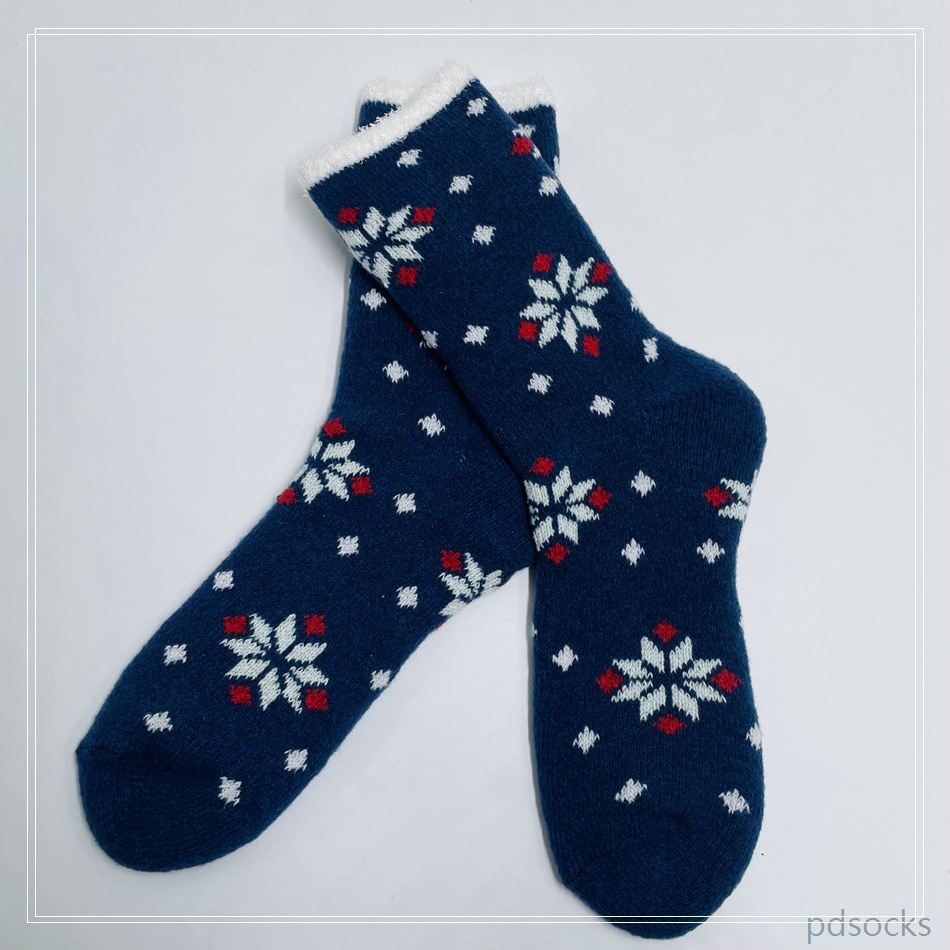 Wholesale super soft cosy socks double layer thick home sock women sock girl sock home socks floor sock 