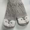Wholesale lurex yarn knitted home socks Cosy Double Layer Floor Socks slipper sock 