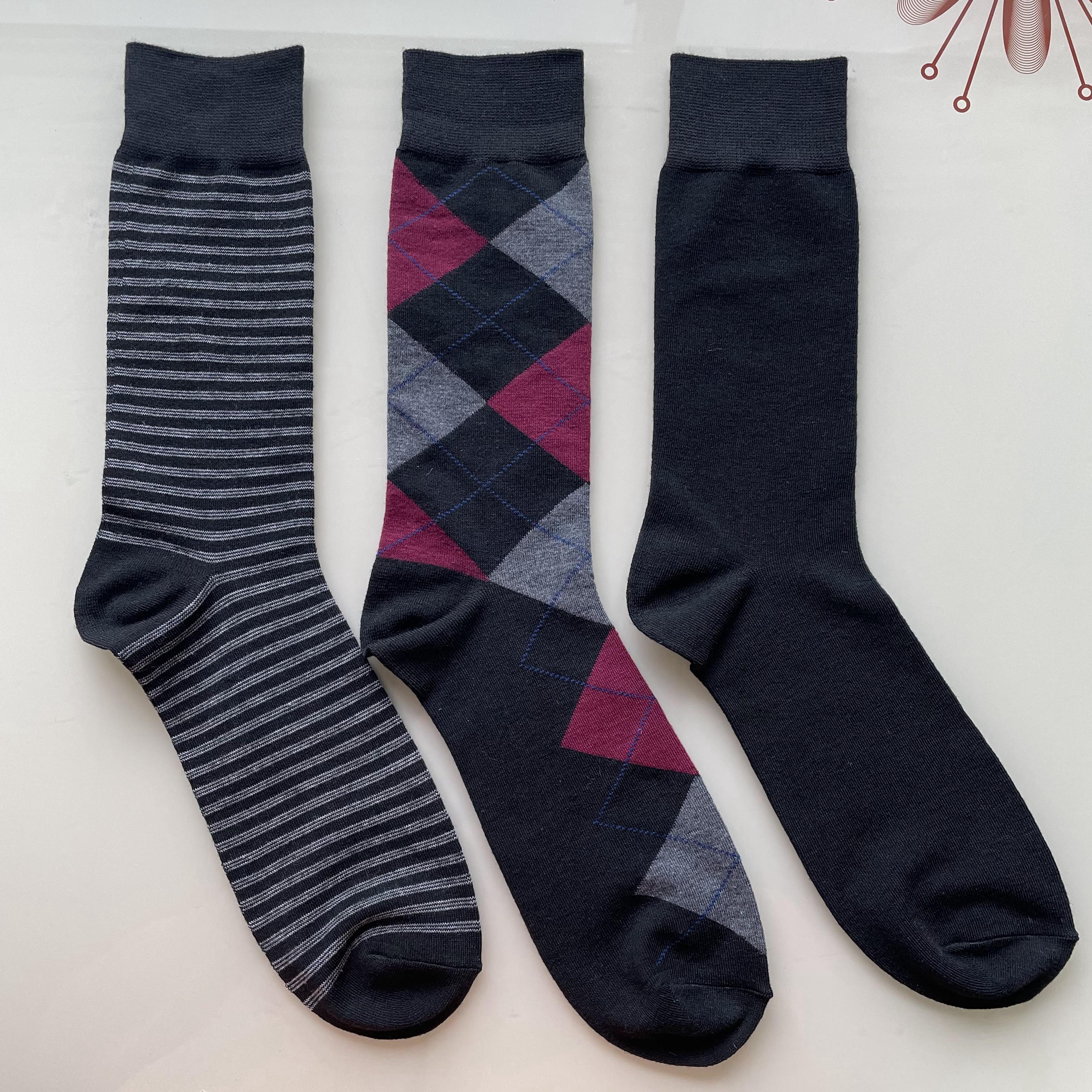 Cutomized Mens Cotton Socks Breathable Fashion High Quality Socks Daily Wear 