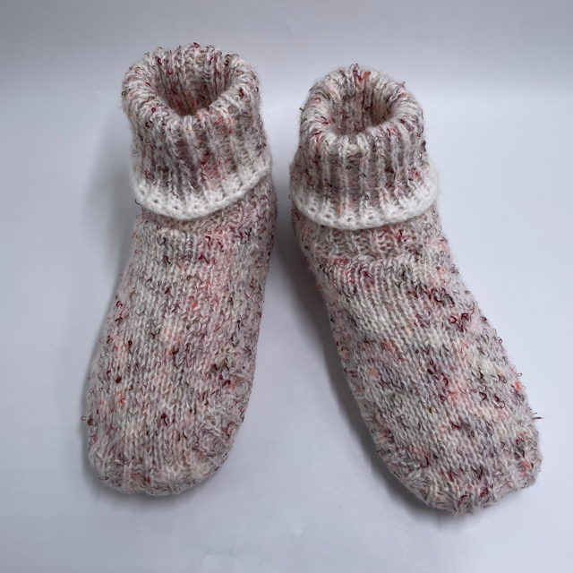 Wholesale home shoes boots Slipper Sock Thermal Non-slip Floor Socks Knitted Shoes