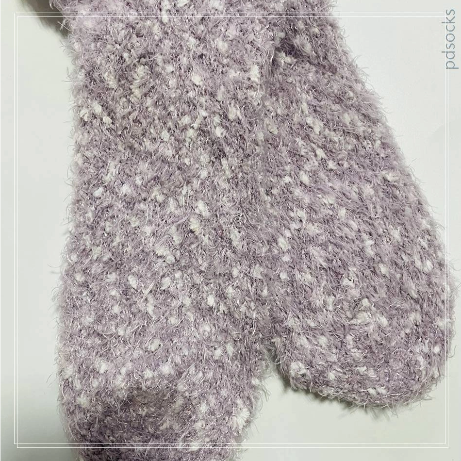 Wholesale custom toothbrush yarn knitted women's socks fashion cosy sock 