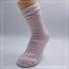 Wholesale hot sale super soft polyester double layer cosy sock heart design home sock fashion women